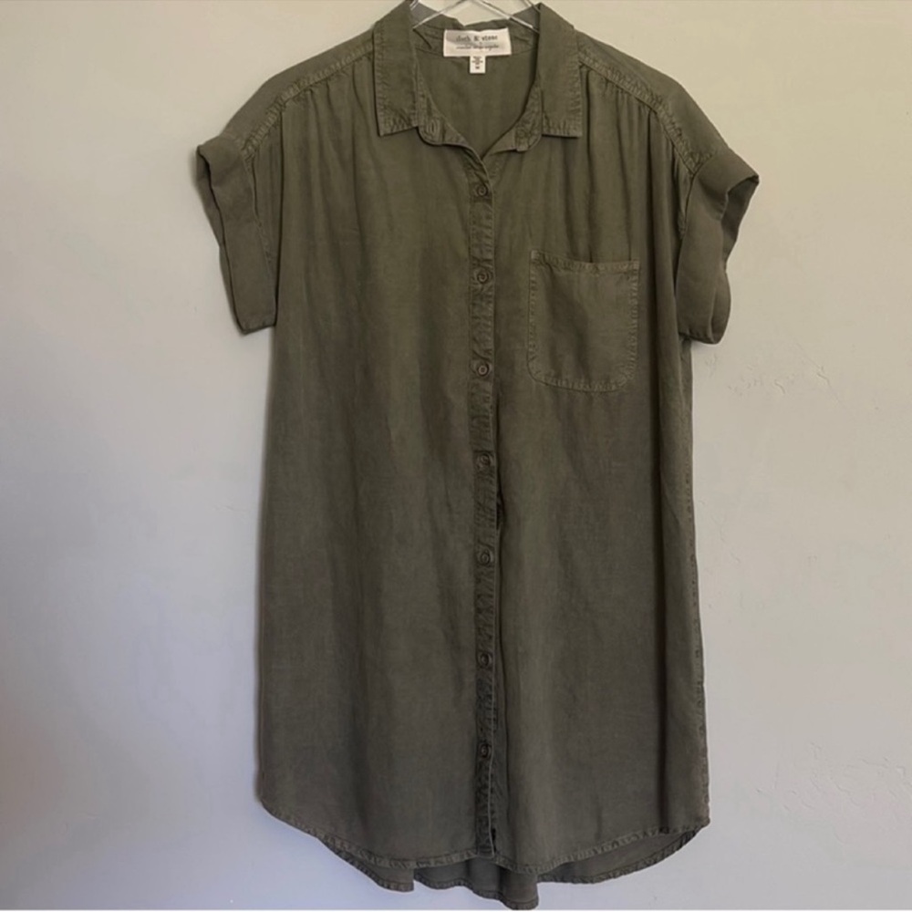 Anthropologie Cloth and Stone Shirt dress sM